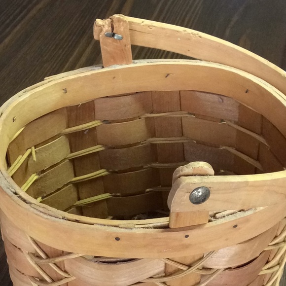 FINAL SALE PRICE Swing Arm Basket Like Longaberger - Picture 5 of 6